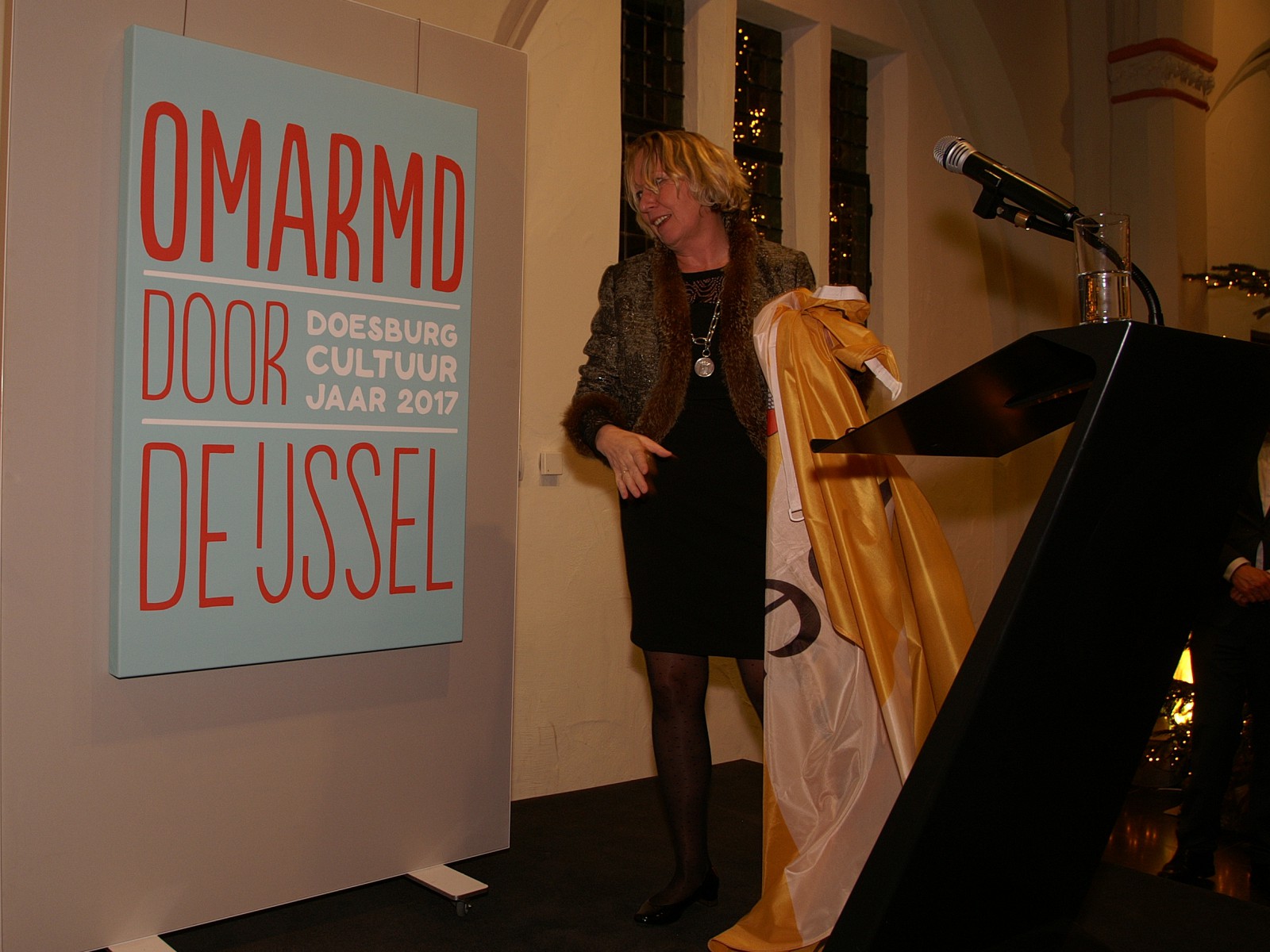 Cultuurjaar Doesburg van start: Omarmd door de IJssel