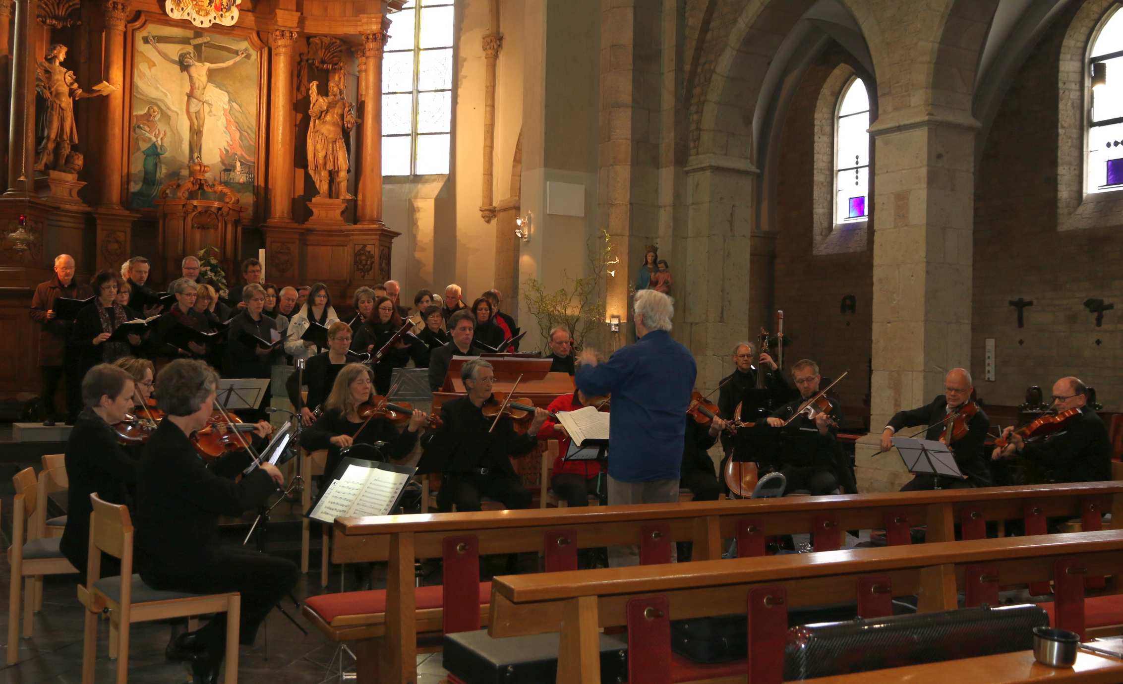 “Abendmusik” door het Bach Collegium Rhenanum in de St. Vituskirche in Hochelten, op Zondag 25 Juni 2017, 17.00 uur.