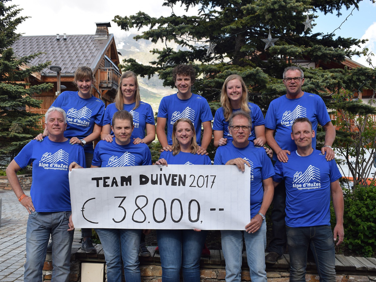 Team Duiven 29x de Alpe d’Huez op
