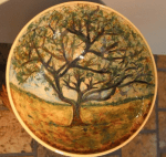 Een prachtige schaal gemaakt door Ans Stronkman