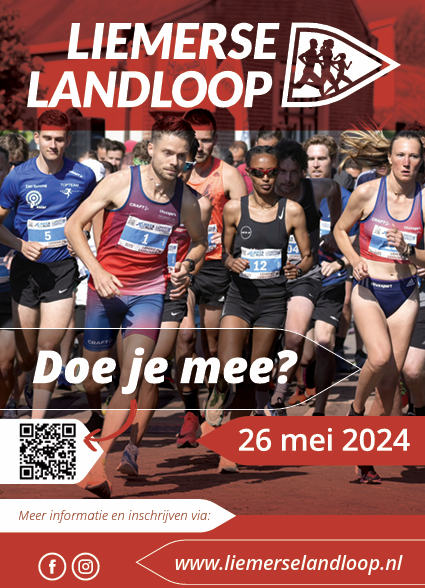 23e Liemerse Landloop op zondag 26 mei 2024!