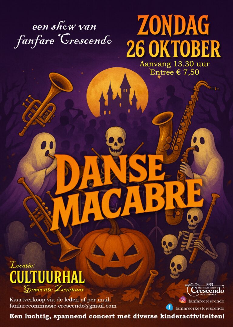 Fanfare Crescendo presenteert: Danse Macabre