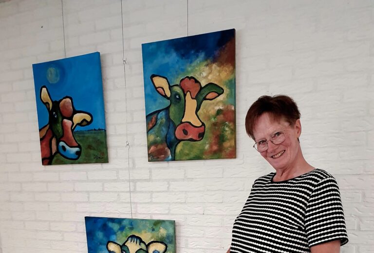 Willemien Peters viert 70ste verjaardag met overzichts- en  verkooptentoonstelling