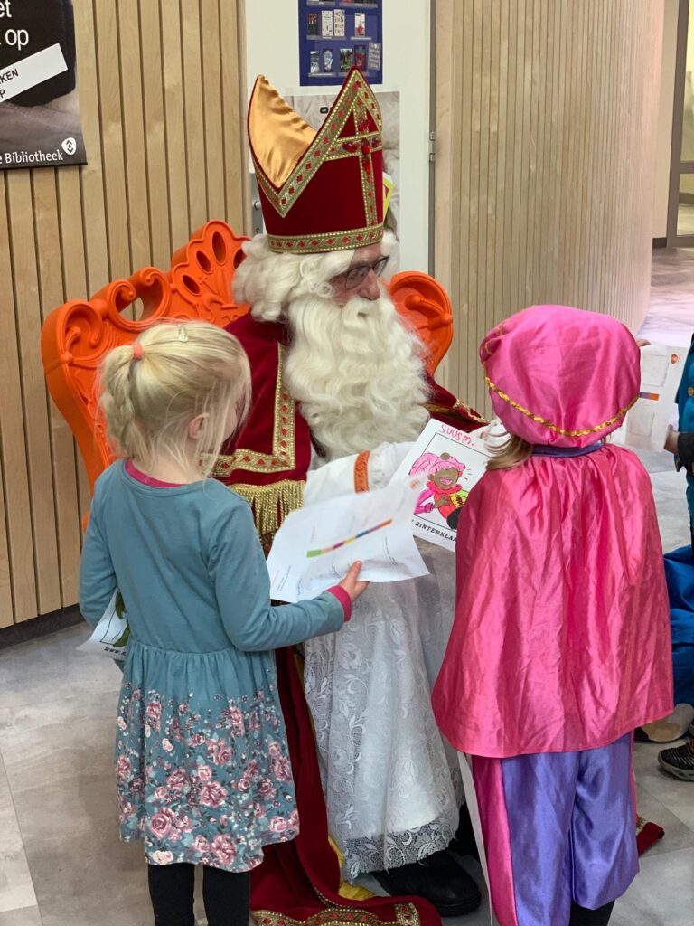 Sinterklaasfeest in Bibliotheek Montferland